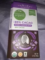 Mängden socker i 85% Cacao Dark Chocolate Bar