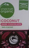 Mängden socker i Coconut Dark Chocolate Bar