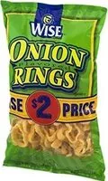 Mängden socker i Onion rings ounce of by wise