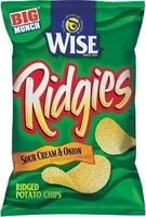 Mängden socker i Ridged Potato Chips
