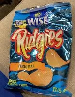 Mängden socker i Original ridged potato chips