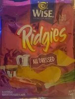 Mängden socker i Ridges All Dressed Potato Chips