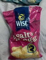 Mängden socker i Salt and vinegar