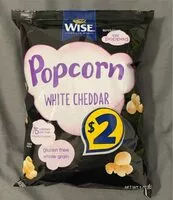 Mängden socker i Whote Ceddar Popcorn
