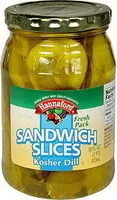 Mängden socker i Dill Sandwich Pickle Slices