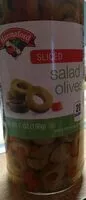 Mängden socker i Salad olives