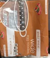 Mängden socker i Whole Wheat Wide Egg Noodles