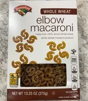 Mängden socker i Whole Wheat Elbow Macaroni