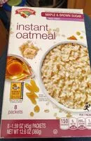 Mängden socker i Instant oatmeal