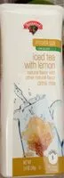 Mängden socker i Iced tea with lemon
