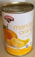 Mängden socker i Mandarin Oranges In Light Syrup