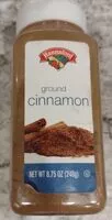 Mängden socker i ground cinnamon