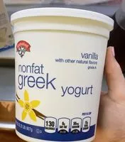 Mängden socker i Nonfat vanilla greek yogurt