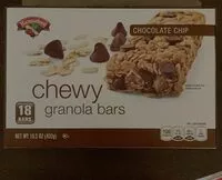 Mängden socker i chocolate chip chewy granola bars