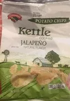 Mängden socker i Jalapeno kettle cooked potato chips