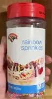 Mängden socker i Rainbow Sprinkles