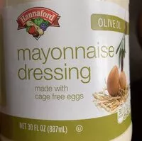 Mängden socker i Mayonnaise dressing