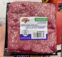 Mängden socker i Grass fed ground beef