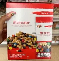 Mängden socker i Mosnter Trail Mix
