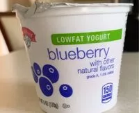 Mängden socker i Blueberry yogurt