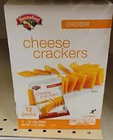 Mängden socker i Cheddar Cheese Crackers 12 Pack