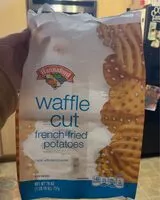 Mängden socker i waffle cut french fried potatoes