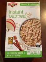 Mängden socker i Instant oatmeal apple and cinnamon