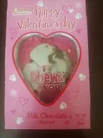 Mängden socker i Happy Valentine Day Candy