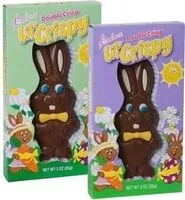 Mängden socker i Double crisp lil crispy candy chocolaty chocolate bunnies