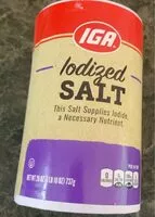 Mängden socker i Iodized Salt