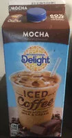 Mängden socker i Mocha iced coffee