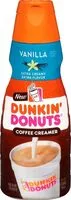 Mängden socker i Dunkin donuts coffee creamer vanilla