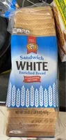 Mängden socker i Sandwich White Enriched Bread