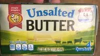 Mängden socker i Unsalted Butter