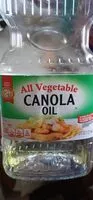 Mängden socker i All vegetables Canola oil