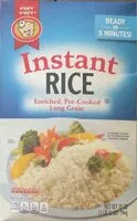 Mängden socker i Instant Rice