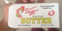 Mängden socker i Salted butter