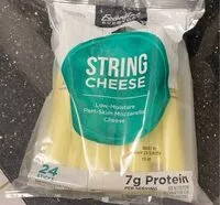 Mängden socker i String cheese