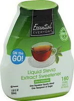 Mängden socker i Stevia Liquid Sweetener