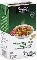 Mängden socker i Fat free vegetable broth