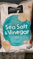 Mängden socker i Sea salt & vinegar flavored potato chips