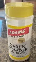 Mängden socker i Garlic Powder Granulated