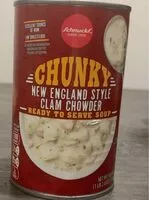 Mängden socker i Chunky New England Style Clam Chowder