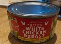 Mängden socker i Premium chunk white chicken breast in water