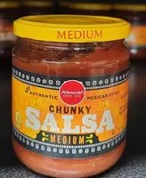 Mängden socker i Authentic Mexican Style Salsa