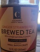 Mängden socker i Ginger strawberry brewed tea