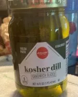 Mängden socker i Kosher Dill Sandwich Slices