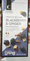 Mängden socker i Black berry and ginger dark chocolate