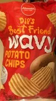 Mängden socker i Dip's Best Friend Wavy Potato Chips