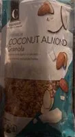 Mängden socker i Coconut almond granola
